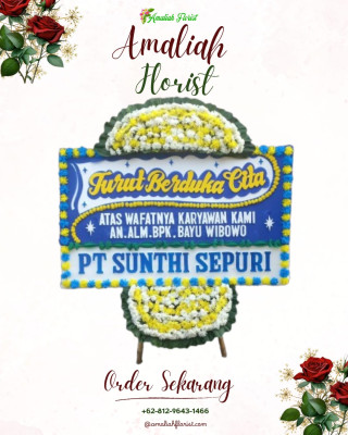 Papan Bunga Duka di Montong Sapah